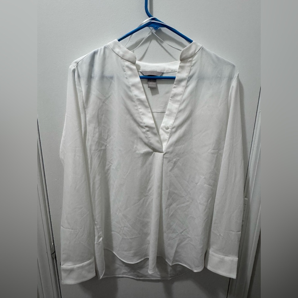 H&M Classic White Blouse